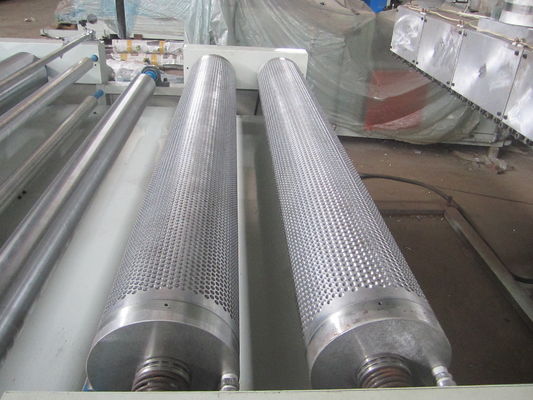 중국 18.5kw LDPE 거품 필름 만들기 기계 플라스틱 중공 성형 기계 협력 업체