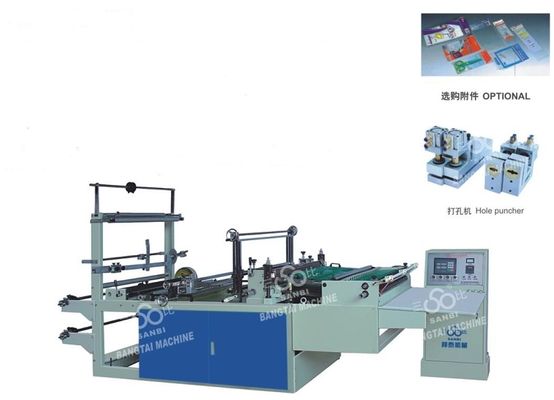 중국 40-240pc/min는 밀봉 뜨거운 절단 부대 PP 부대를 위한 기계를 만드는 편듭니다 협력 업체